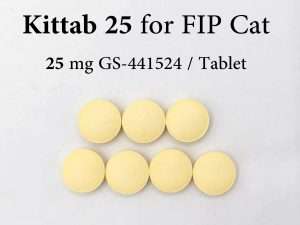 Kittab 25 of 7 GS-441524 tablets