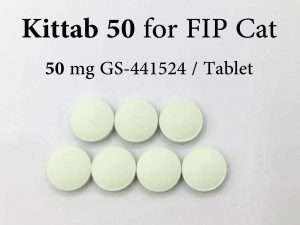 Kittab 50 of 7 GS-441524 tablets